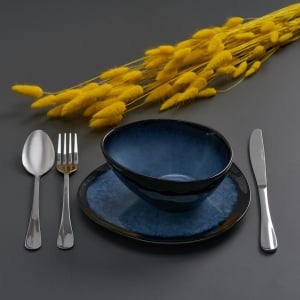 SET 4 BOLURI OVALE CERAMICA 16 CM , SERENITY, ART OF DINING BY HEINNER - Img 2
