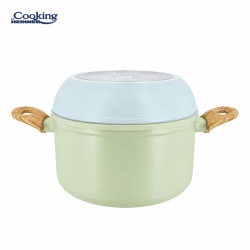 SET 8 PIESE DIN ALUMINIU FORJAT MARBELLA MULTICOLOR, COOKING BY HEINNER - Img 2