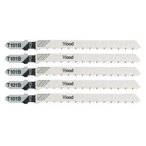 Set de 5 panze T101B pentru fierastrau pendular, 3-30 mm - Img 1