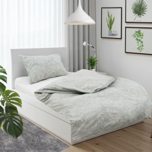Set de pat single bumbac, 92 gsm,Paisley - Img 9
