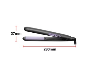 Set placa de indreptat parul, setare de temperatura inalta – 215°C, incalzire rapida – gata de utilizare in 30 de secunde, indicator de pornire LED + uscator de par Remington D3016GP - Img 3