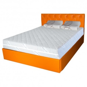 Set Saltea ortopedica, Jupiter Memory One 180x200x24cm, cu spuma poliuretanica, memory foam 4 cm, husa detasabila, tricot Silver Care, hipoalergenica, fermitate mediu spre tare, Saltsib plus 2 perne ortopedice memory SB 52x32 cm, husa lavabila la 40 C - Img 2