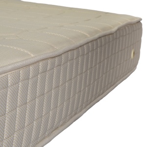 Set Saltea ortopedica, tip relaxa, Dafin Lux Ortopedic, 160x200x21cm, fermitate medie, cu plasa de arcuri tip Bonell, fata vara-iarna, sistem de aerisire cu butoni, Salt Confort plus husa hipoalergenica, microfibra, lavabila la 95 C - Img 3