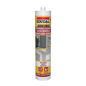 Silicon universal negru Soudal 280ml