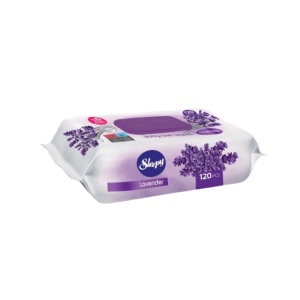 Sleepy, Servetele umede Lavanda, 120 bucati