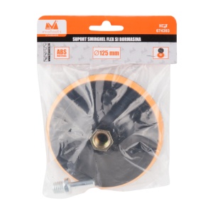 Suport disc slefuit tip Velcro 125mm - Img 2