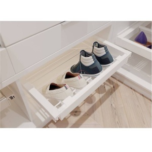 Suport pantofi Elite 700 mm alb cu amortizare - Img 2
