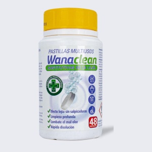 Tablete igienizante cu clor Wanaclean 48 tablete/cutie – Solutie concentrata pentru curatare si dezinfectie