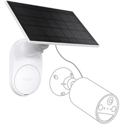 Tapo Solar Panel SPEC: 5.2V 2.5W FEATURE: Type-C Charging Port, Non-Stop Power, Flexible Solar Installation, Works with Tapo Battery Camera, 4m Charging Cable(Total), Weatherproof (IP65) - Img 3