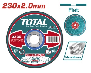 TOTAL - DISC DEBITARE METAL - 230MM