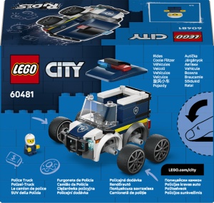 VEHICULE CAMIONETA DE POLITIE LEGO60481 - Img 2