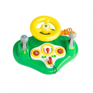 VOLAN DE JUCARIE CU LUMINI SI SUNETE, JOHN DEERE - Img 2