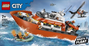 BARCA DE SALVARE SI ELICOPTER ALE.PAZEI DE COASTA LEGO60504 - Img 2
