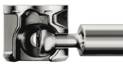 Bolt dublu set 4 bucati, cu cama, montaj unghiular, sistem Minifix, Hafele - Img 2