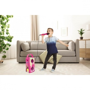 BOXA CU LUMINI&MICROFON FARA FIR, BARBIE - Img 6