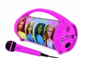BOXA CU MICROFON SI LUMINI, BARBIE - Img 3