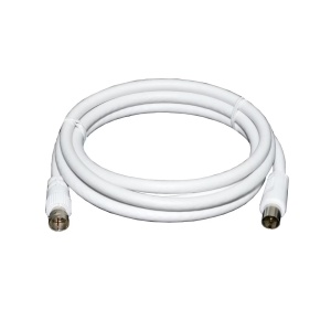 Cablu antena TV coaxial 1.5 m cu mufe tip F și M