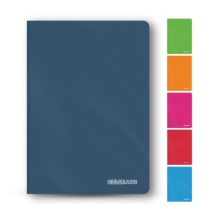 Caiet Matematica, 80 file, studentesc, coperta plastic, diverse culori