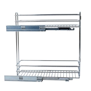 Cos jolly cu glisiera blum soft pentru corp 150 mm crom lucios ENERGO - Img 1