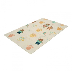 Covor de joaca pentru copii U-Grow, din spuma, pliabil, 2 fete, impermeabil, izolant, 120 x 180 x 1 cm, alfabet - Img 5