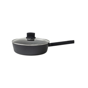 Cratita cu invelis din marmura, 2.4 Litri, 5 straturi, antiaderenta, diametru 24 cm, ZLN-0874, Zilan - Img 1