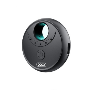Detector inteligent pentru camere video ascunse, raza 10 m, infrarosu, XO-CRP02, Negru