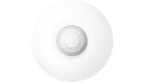 Detector PIR de tavan Hikvision DS-PDCL12-EG2, de interior, raza detectie: 12m, 360°, inaltime montaj: 2.4 - 4m, 172 zone de detectie, filtru lumina alba 6500lux, compensare cu temperatura, optica ermetica, iesire alarma NC, LED indicator albastru,