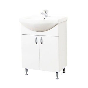 Dulap baza baie eco 60cm alb - Img 1