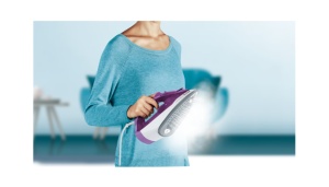 Fier de calcat Tefal Express Steam FV2836E0, 2400W, jet de abur 165 g/min, abur variabil 0-35 g/min, 270 ml, violet - Img 3