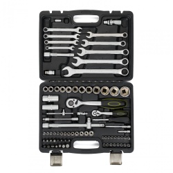 HR TRUSA 82 PIESE 1/4"&1/2" CR-V
