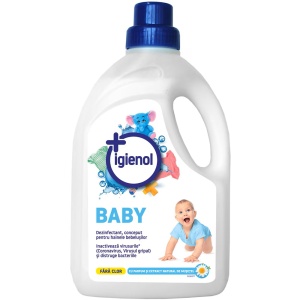 Igienol, Dezinfectant haine bebelusi, fara clor, Musetel, 1500 ml