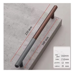 Maner Velar 160mm metalic bronz – Design modern si durabilitate - Img 2