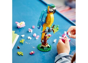 PAPAGAL EXOTIC 3IN1, LEGO 31136 - Img 3