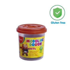 Plastilina la borcan, 120 g, Maro