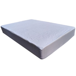 Protectie impermeabila saltea, bumbac, 180x200 cm, interior poliuretan, lavabila la 90 C, alb