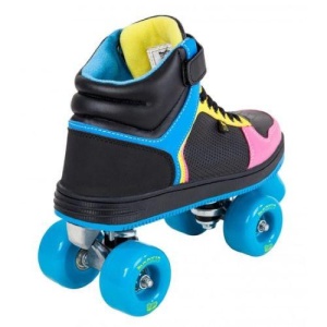 ROLE ROOKIE HYPE HI TOP TRAINER 35 NEGRU ALBSTRU ROZ - Img 2