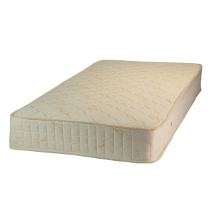 Saltea ortopedica cu arcuri, Super Ortopedica Sofia, 70x190x20cm, fermitate medie, cu plasa arcuri tip Bonell, fata vara-iarna, sistem aerisire cu butoni, Saltex