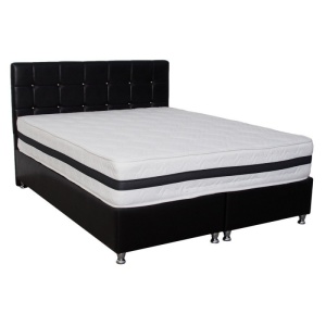 Saltea ortopedica, Memory Foam Dalia, 130x200x30cm, fermitate mediu spre tare, cu plasa de arcuri Bonell, memory foam 5 cm pe ambele parti, sistem de aerisire spaceair, Salt Confort - Img 2