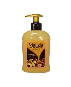Sapun lichid 300 ml, Argan si Vanilie, Malizia