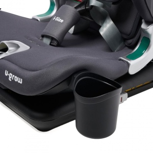 Scaun auto I-size U-Grow Goldfix Plus, isofix, 76-150 cm (9-36 kg), boxa bluetooth, gri - Img 11