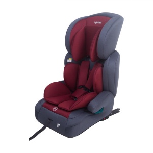 Scaun auto/inaltator 76-150CM(15M-12Y), R129, isofix, rosu, U-Grow - Img 2