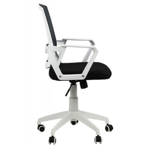 Scaun birou OFF 624, ergonomic, mesh, mecanism balans, reglabil inaltime, baza polipropilena, 90 kg, negru - Img 3