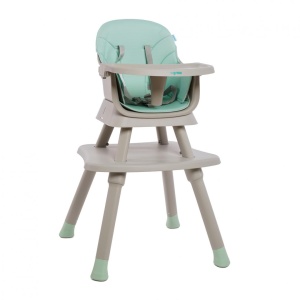 Scaun de masa multifunctional verde menta, U-Grow - Img 1
