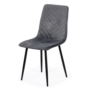 Scaun living BUC 208, catifea, baza metalica