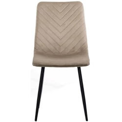 Scaun living BUC 208, catifea, baza metalica - Img 3