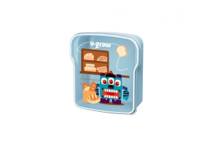 Set 3 caserole multicolore U-Grow, 3 x 300ml - Img 3