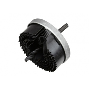 Set 7 piese, freze pentru decupat, Ø 26-63 mm, Evotools