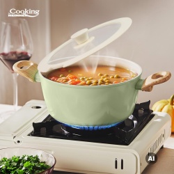 SET 8 PIESE DIN ALUMINIU FORJAT MARBELLA MULTICOLOR, COOKING BY HEINNER - Img 17
