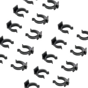 Set clips plastic pentru plinta PVC 20 buc