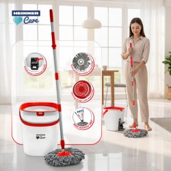 SET CURATENIE CU PEDALA WASH&DRY, CLEAN STEP, ROSU - Img 5